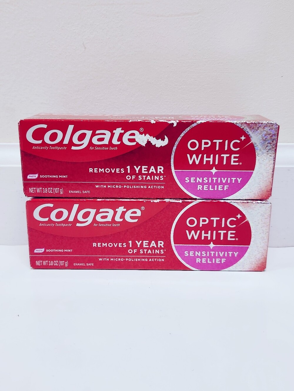 🔮3/$15 Colgate Optic White Sensitive Relief Toothpaste